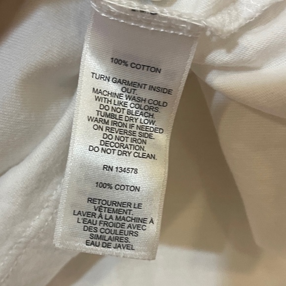 Vineyard Vines White Short Sleeve Tee with Logo - Picture 4 of 4